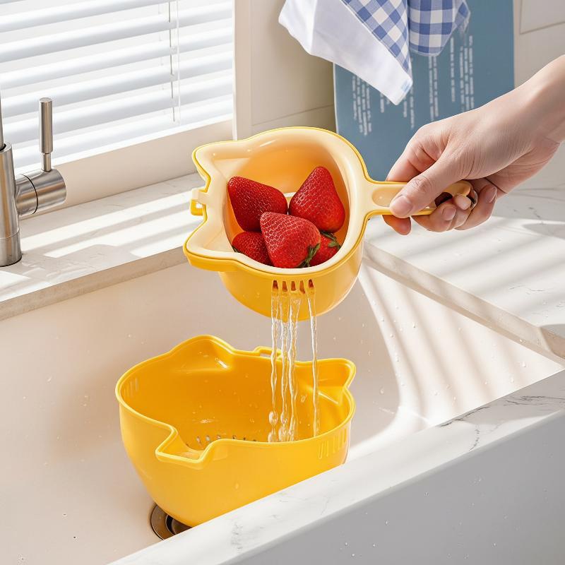 2-IN-1 BPA Free Vegetable Frui - огляд і ціна Sink Drain Strainer