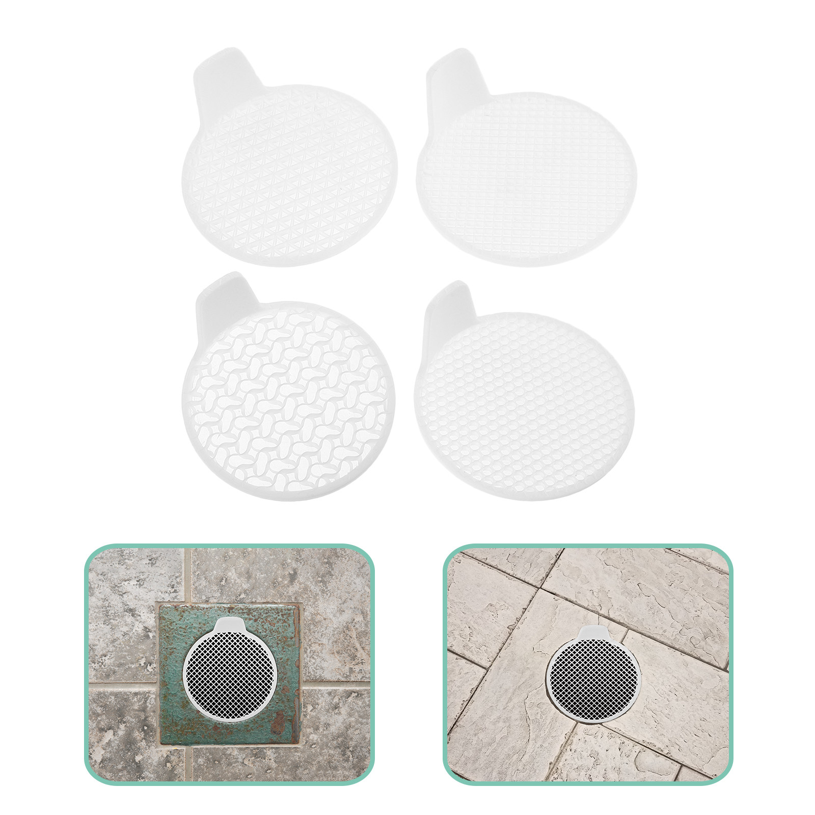 4Pcs Bathroom Tub Drain Hair C - огляд і ціна Sink Drain Strainer