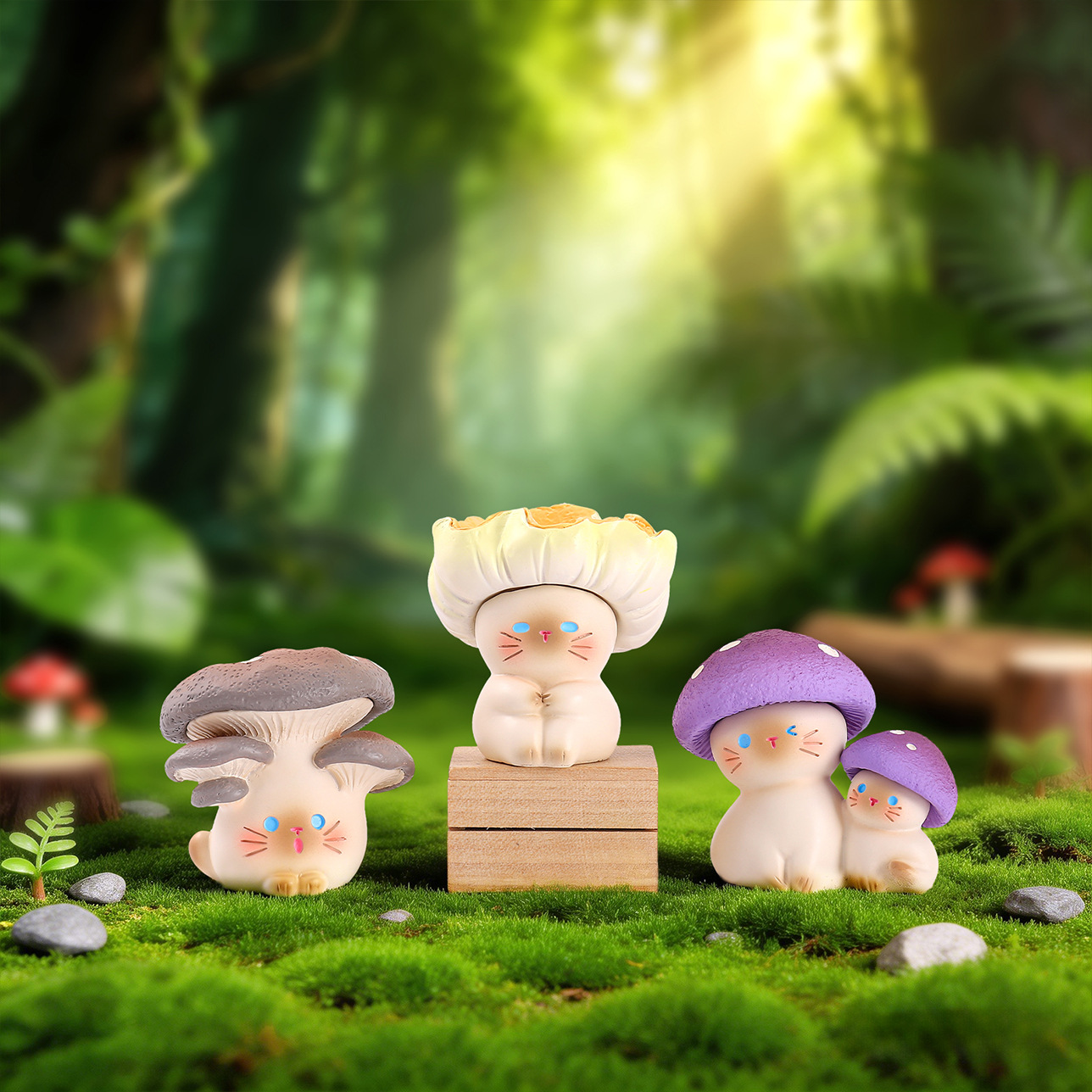 Mushroom Meow Blind Box Cute C - огляд і ціна Home Improvement Hardware