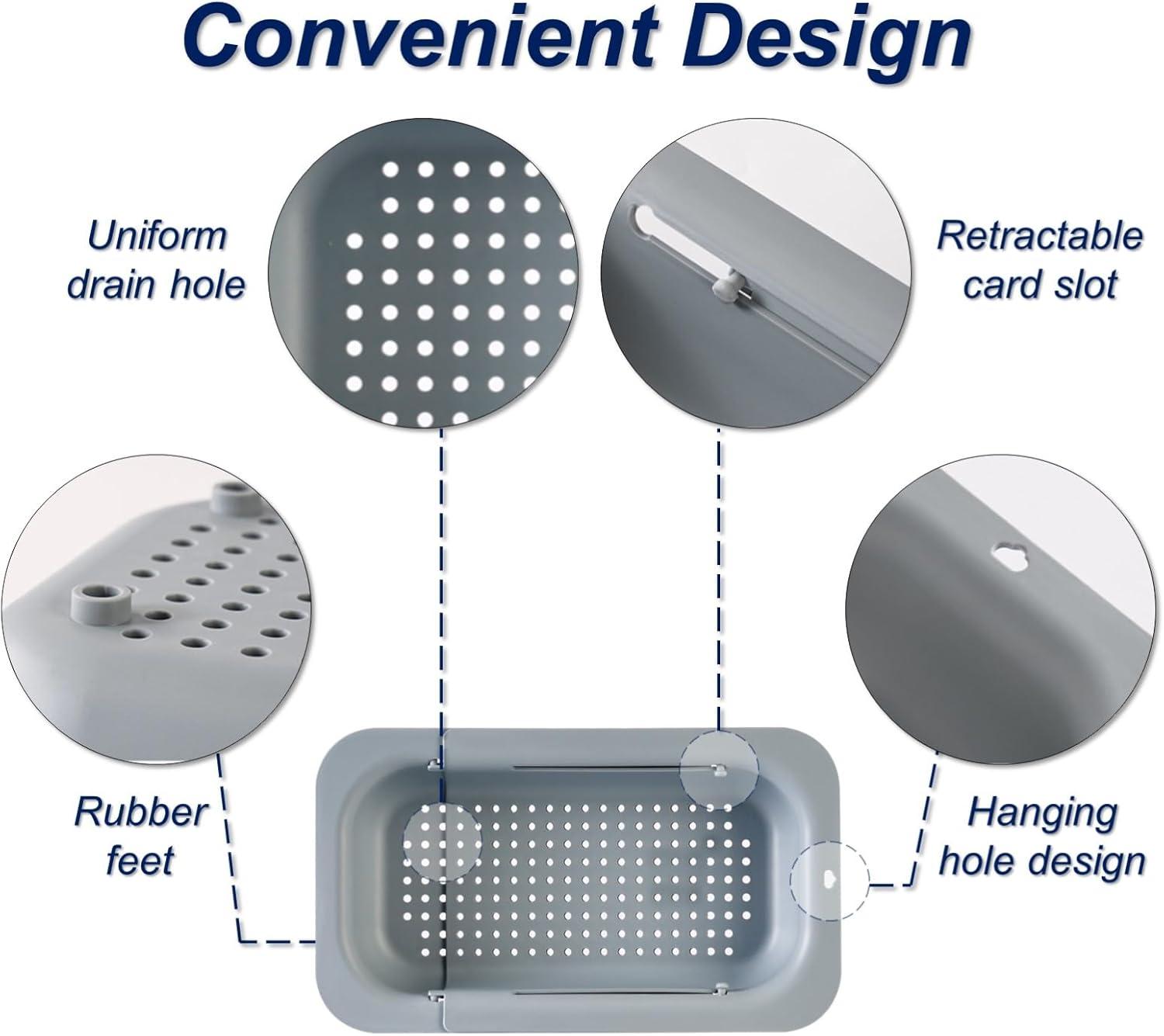 UFORU Collapsible Drain Basket - огляд і ціна Sink Drain Strainer