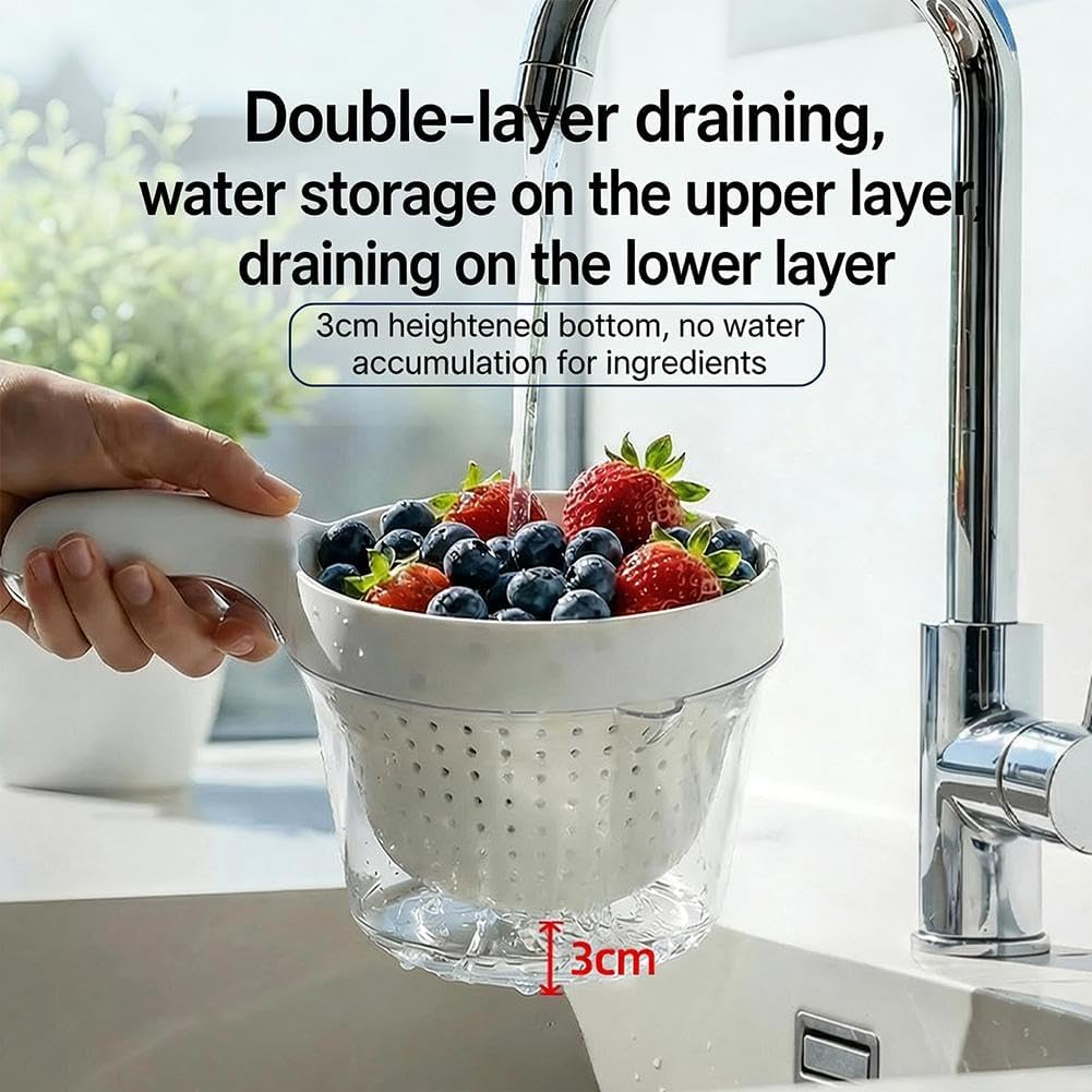Kitchen Small Round Colander W - огляд і ціна Sink Drain Strainer